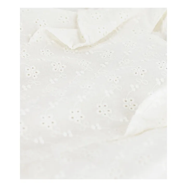 Petit Bateau Robe Broderie Anglaise | Ecru