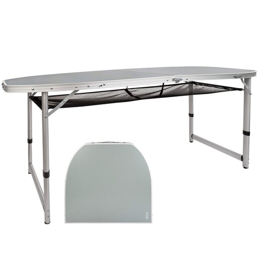Mesa de camping dobrável e ajustável Aktive