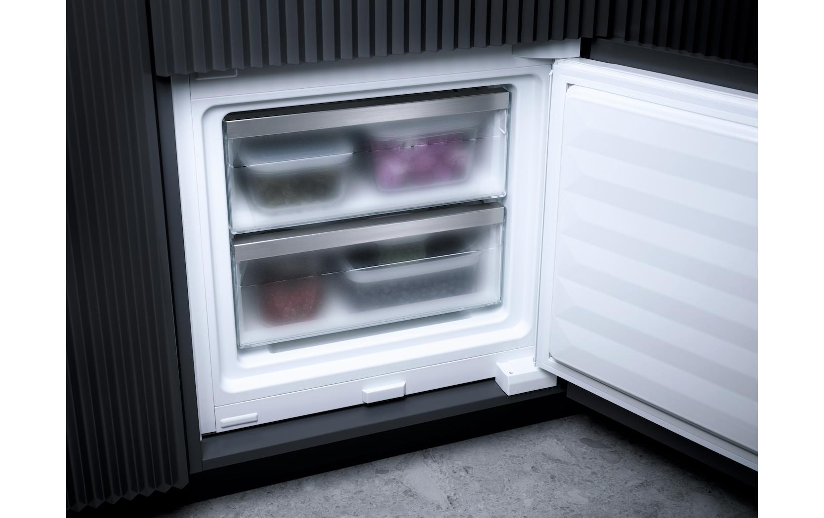 Einbau-Kühl-Gefrierkombination KF 7731 D Rechts/Wechselbar<br>Kombigerät mit Kühlschrank und Gefrierschrank