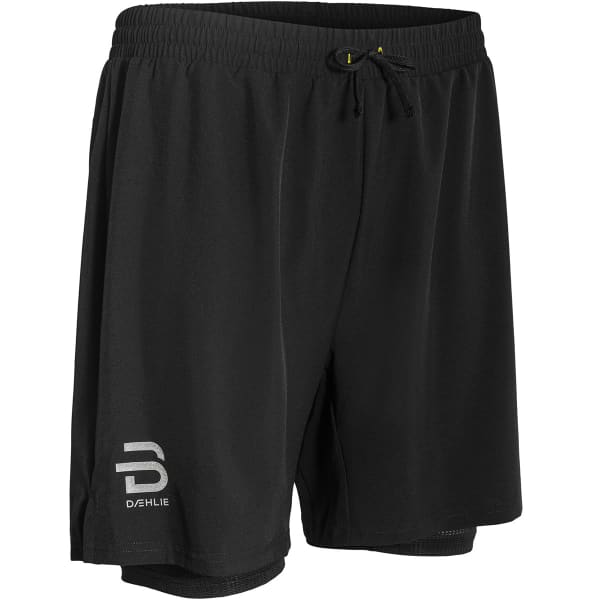 Short running DAEHLIE SHORTS RUN 2 IN 1 BLACK