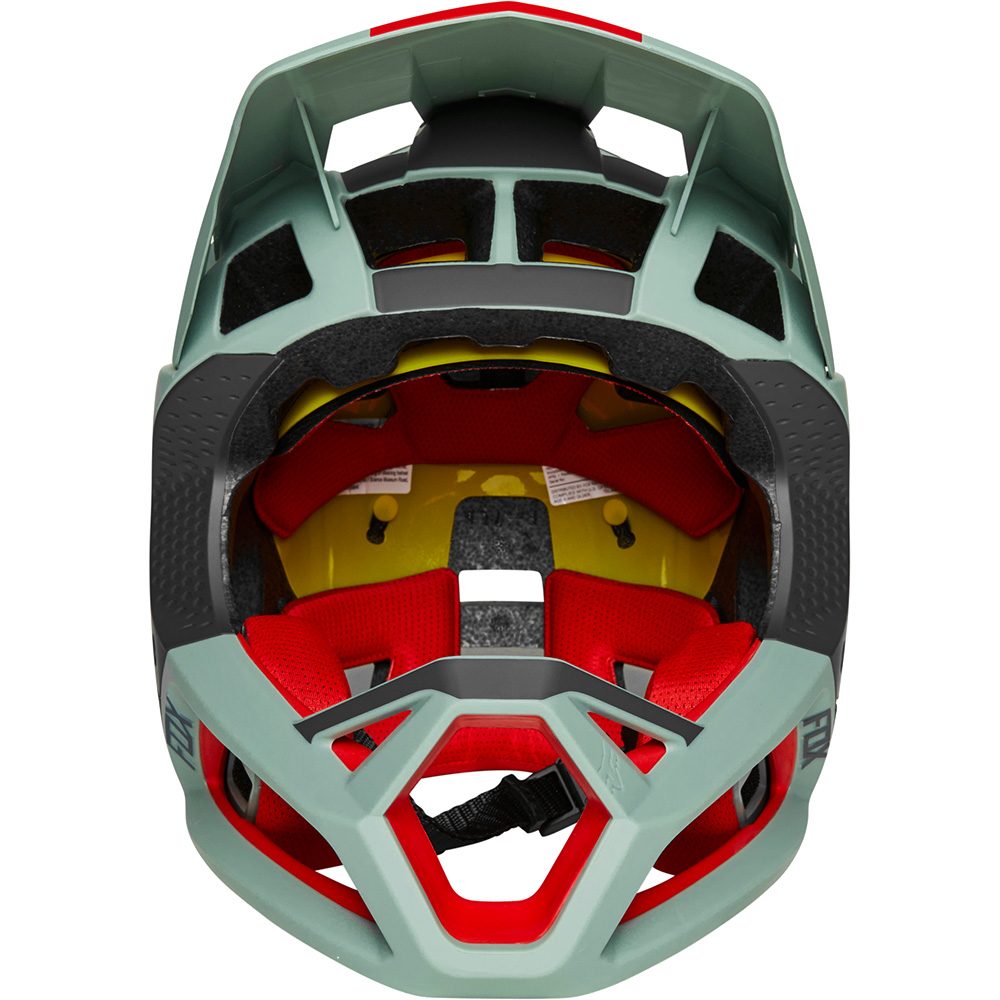 FOX Proframe Blocked Fullface Helm eucalyptus