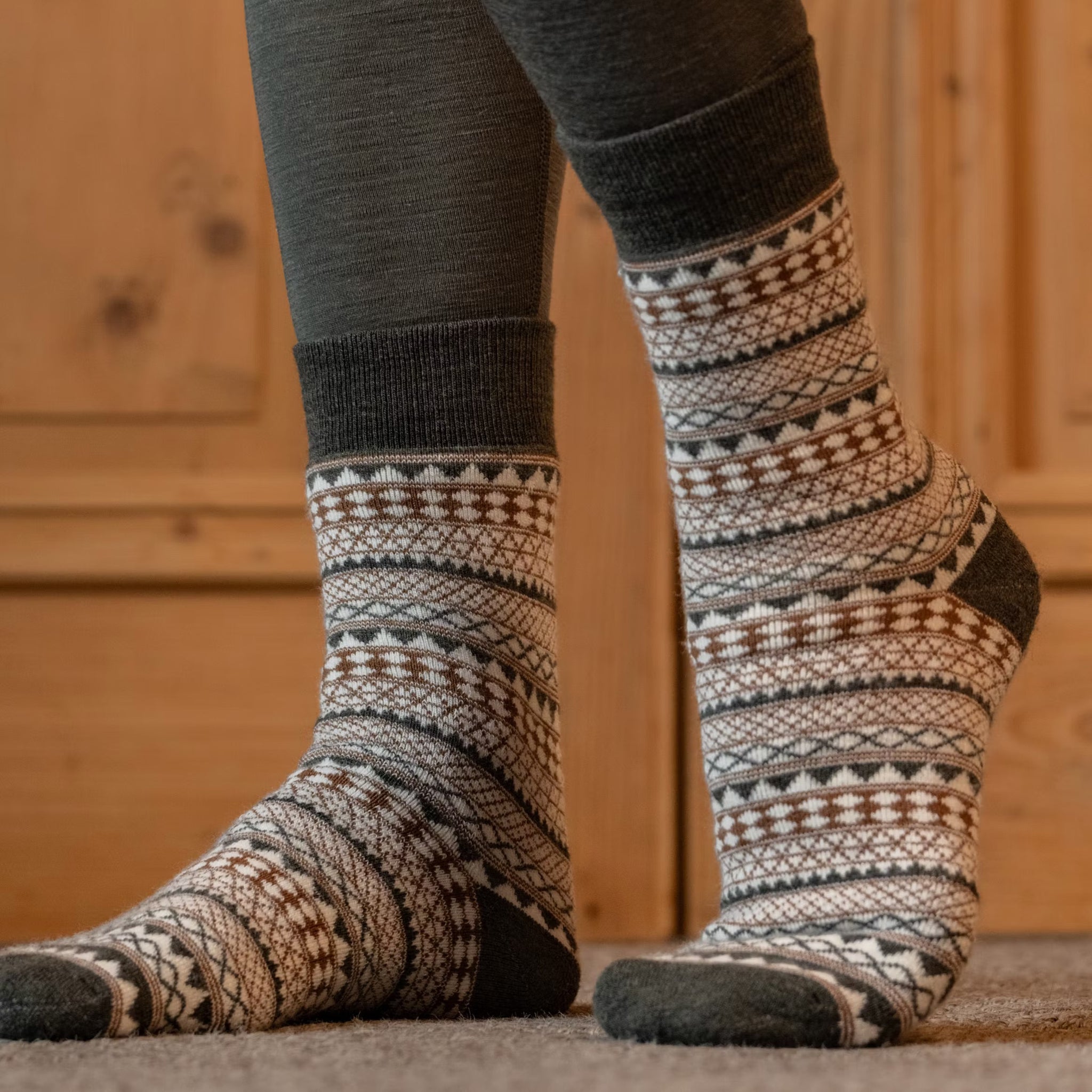 Frauen Socken Inga Wool Rosin