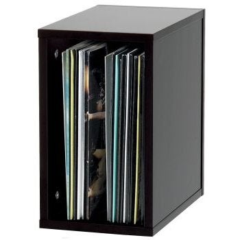 Glorious Record Box Black 55 compartiment voor 12 inch vinyl
