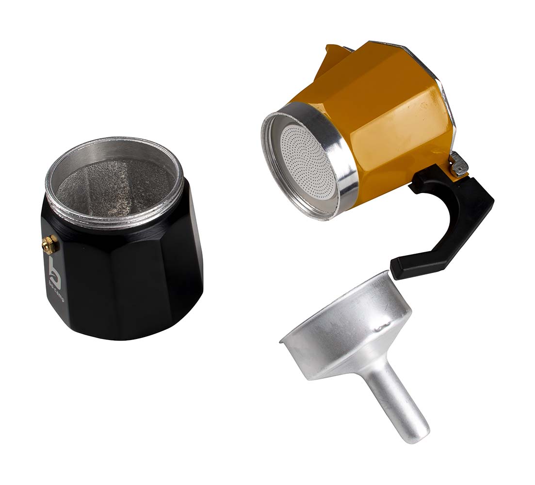 Bo-Camp Industrial Hudson 6-kops percolator - Yellow