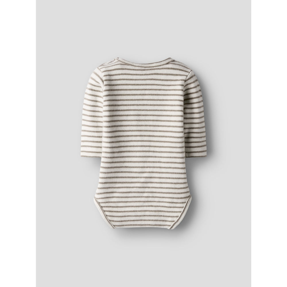 Køb Lil'Atelier Turtledove Sepia Tint Nbmthoro Keo Ls Slim Body Lil