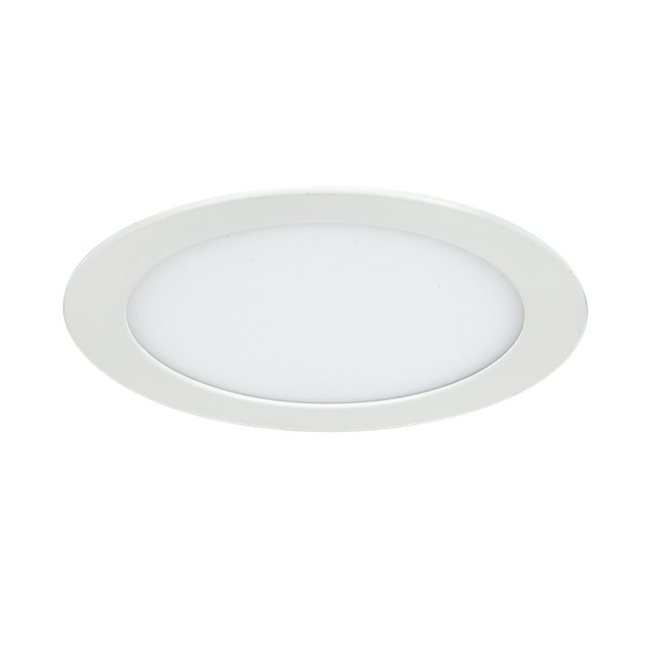 Spot encastrable Octave LED intégrée blanc neutre IP20 850lm 10W Ø17xH.2,4cm blanc GoodHome