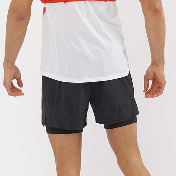 Short trail SALOMON SENSE 2IN1 SHORTS M BLACK