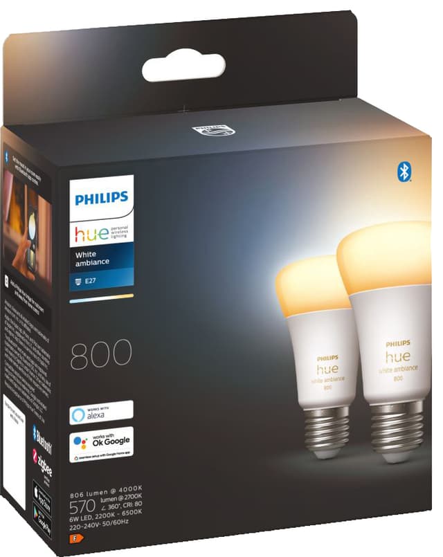 Philips Hue WA 9W A60 E27 (2-pak)