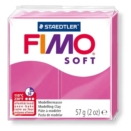 STAEDTLER® FIMO® soft Normalblock, 57 g, himbeere