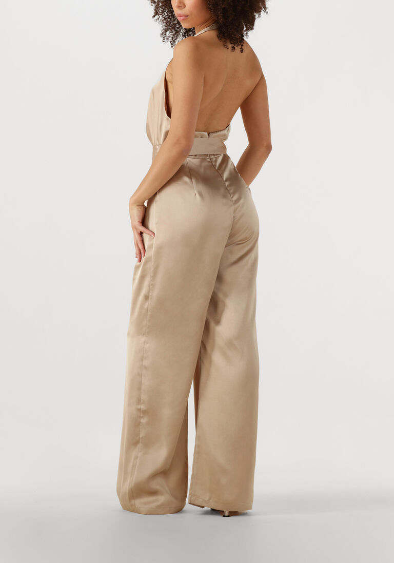 beige ibana jumpsuit olesia