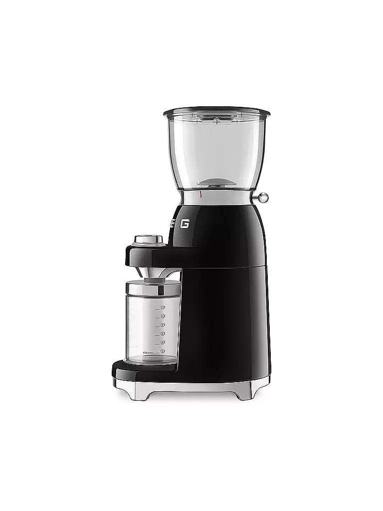 SMEG Kaffeemühle 50s Retro Style Schwarz CGF01BLEU schwarz