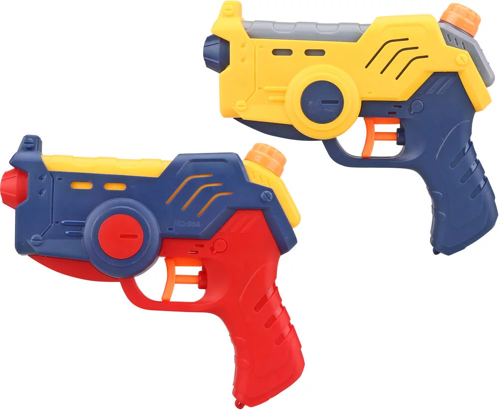 SET DE 2 PISTOLETS A EAU 19 CM