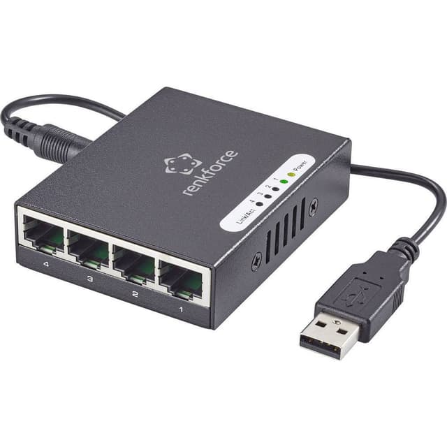 Renkforce RF-4270245 RF-4270245 Strømforsyning-switch 4