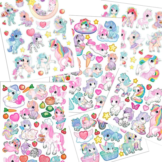 Create your Unicorn World - 121 Sticker