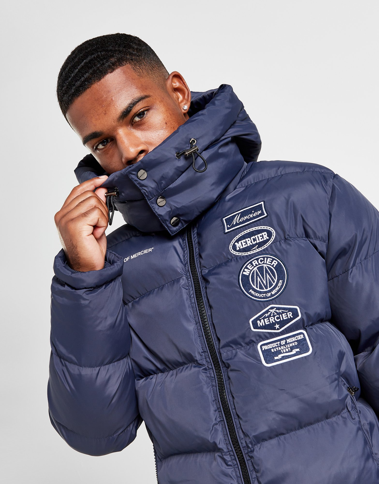 MERCIER Veste Hybrid Puffer Homme