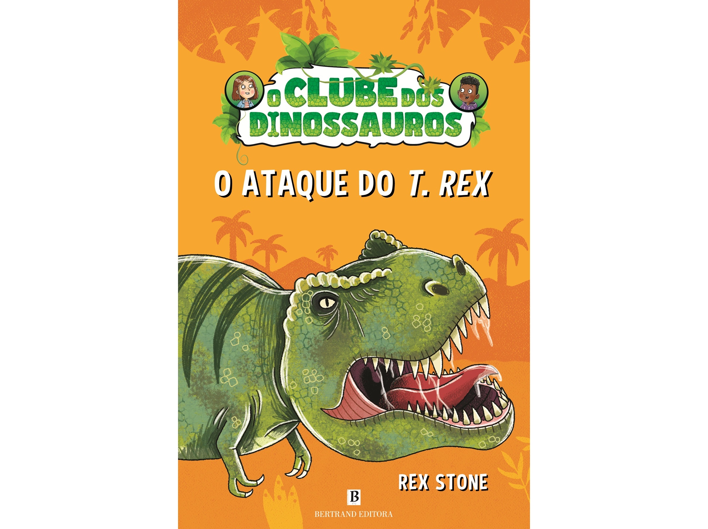LIVRO O CLUBE DOS DINOSSAUROS 1 - O ATAQUE DO T.REX
