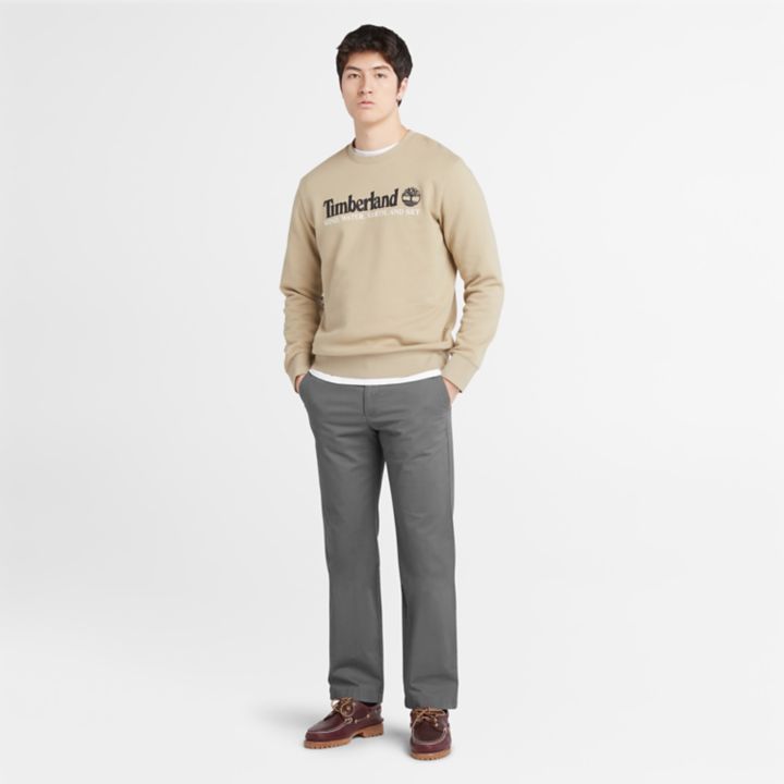 Calça chino Squam Lake Stretch para homem, na cor cinza.