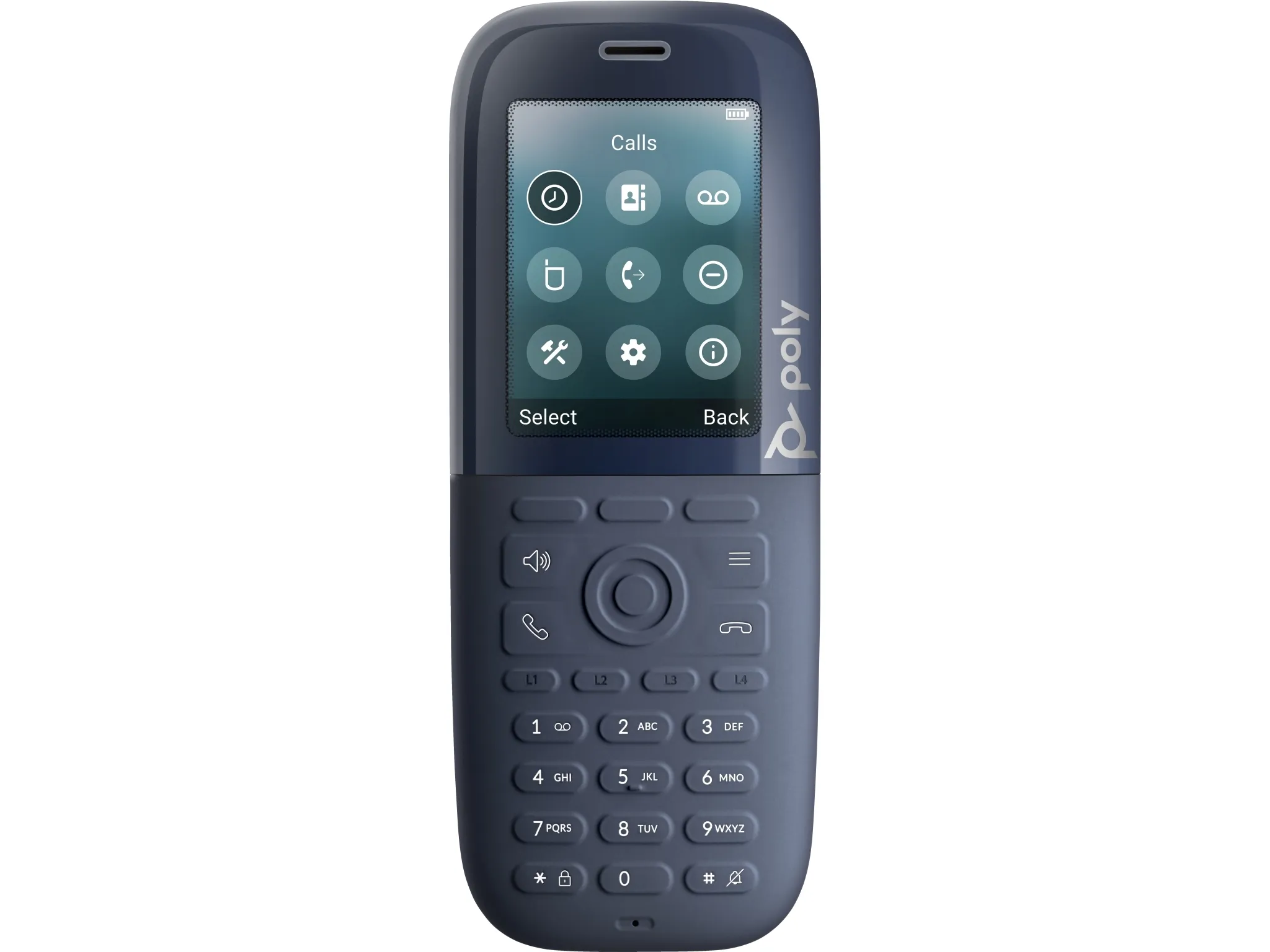 Poly Rove B2 Base Station and 30 Phone Handset Kit - Trådløs telefon med opkalds-ID/opkald venter - DECT - 3-vejs opkaldskapacitet - SIP, SIP v2, SIP over TLS, SIP over UDP, SIP over TCP, SDP, RTCP, RTP - sort
