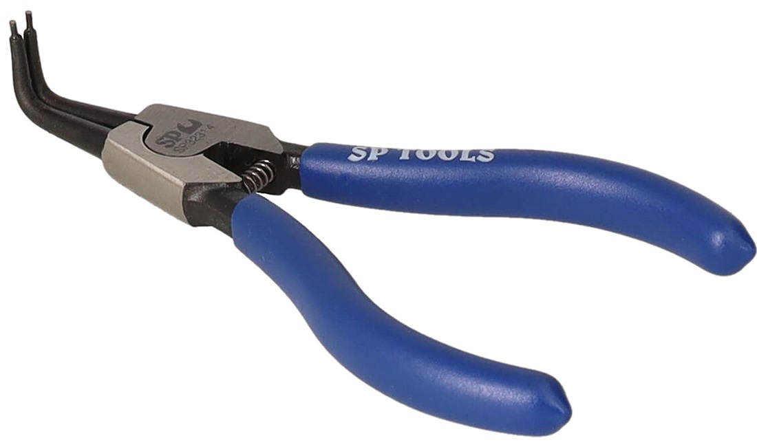 Låseringstang udvendig bøjet - SP Tools