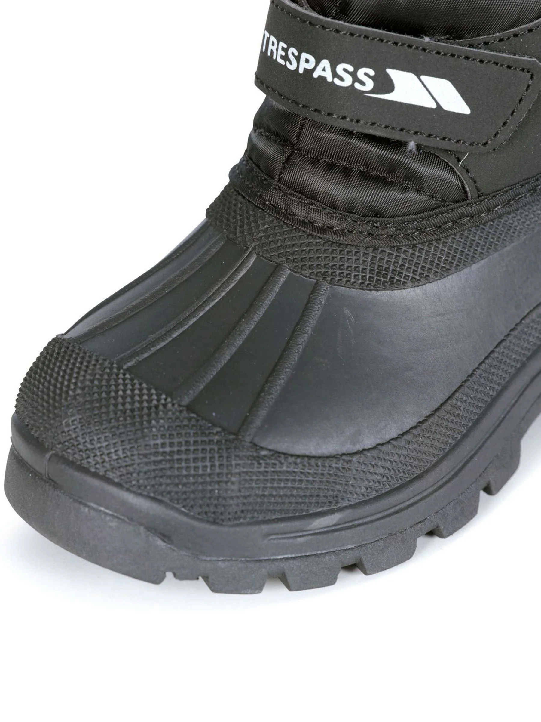 Trespass Unisex Kids Dodo Black Snow Boots