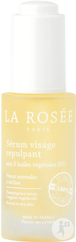 La Rosée Sérum Visage Repulpant Peaux Normales À Sèches Flacon Pompe 30ml