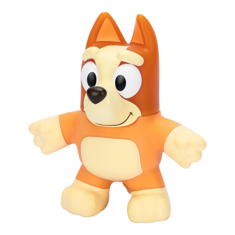 Strækbare Bluey og Bingo figurer