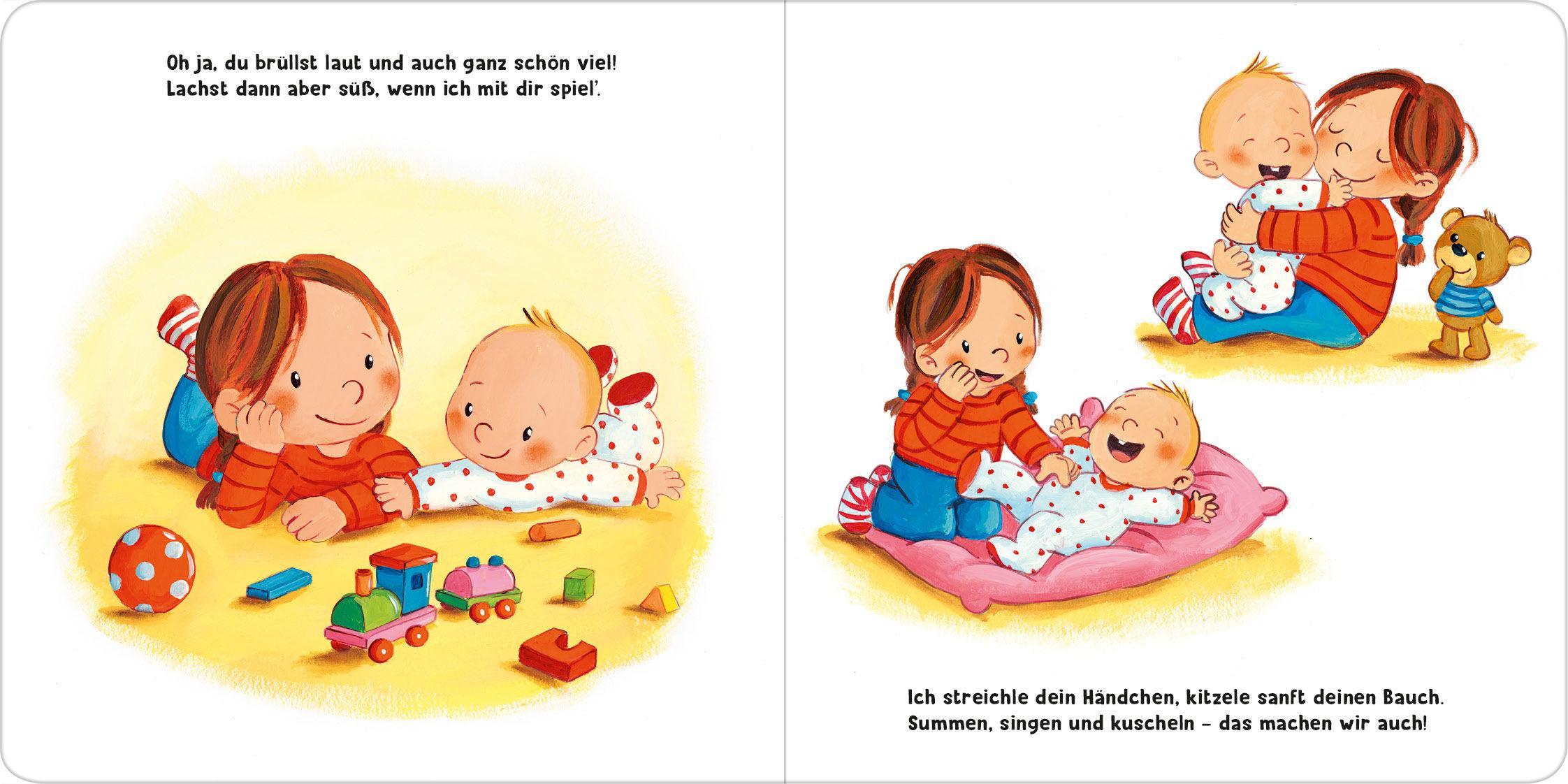 Juhu, ich bin jetzt große Schwester!