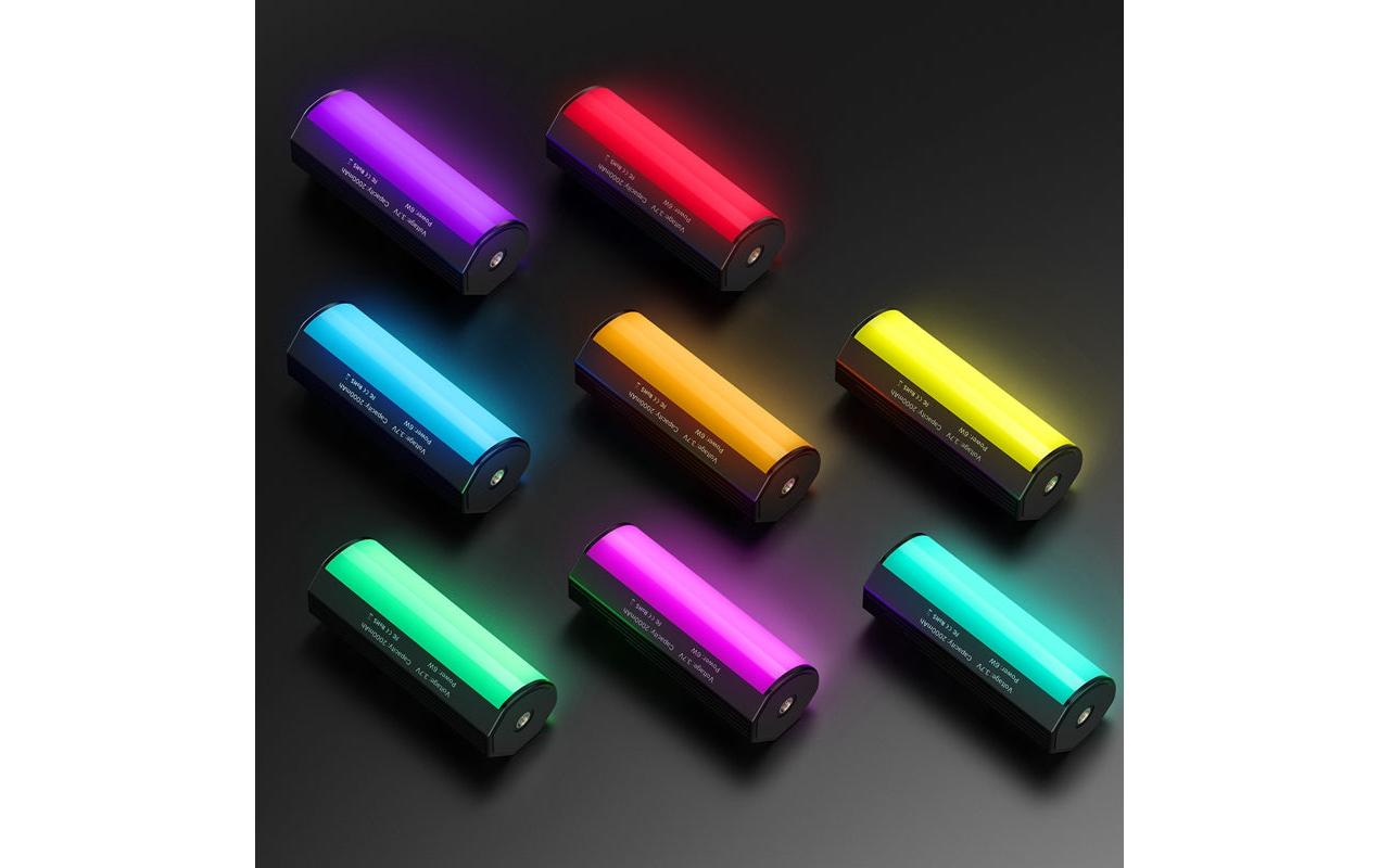 Videoleuchte Tube RGBMagnetisches Mini RGB-Röhrenlicht mit Spezialeffekte
