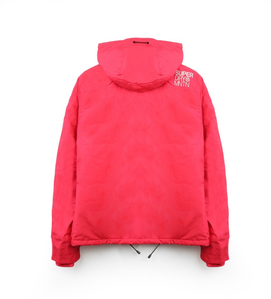 Jaqueta corta-vento Superdry Mountain SD-Windcheater, rosa