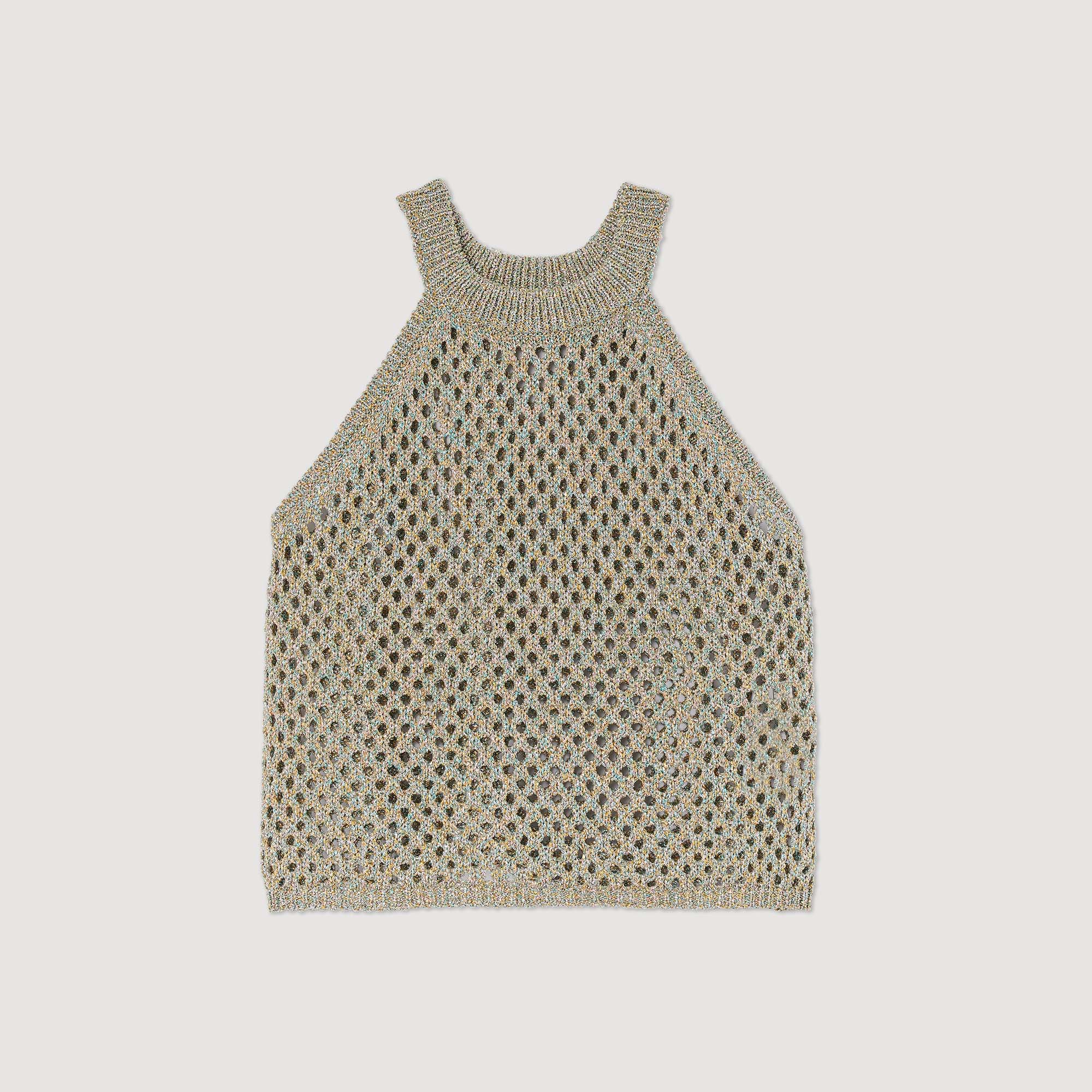 Top court en crochet