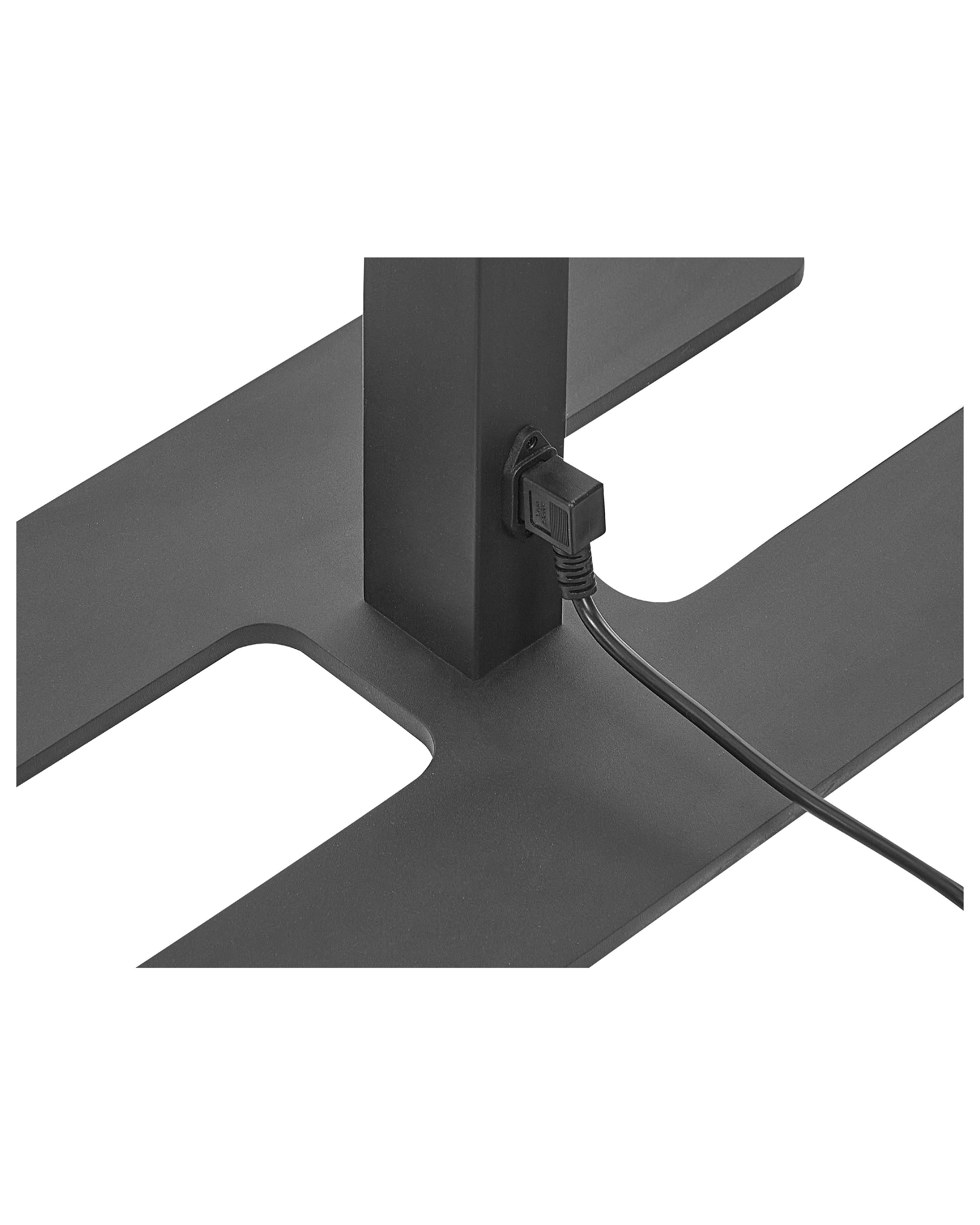LED staande lamp SCULPTOR met bewegingssensor Metaal Zwart