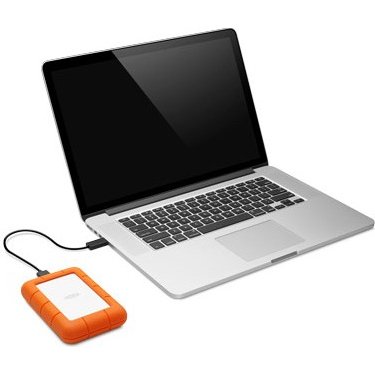 LaCie Rugged Mini disque dur externe 4 To 5400 tr/min Micro-USB B 3.2 Gen 1 (3.1 Gen 1) Orange
