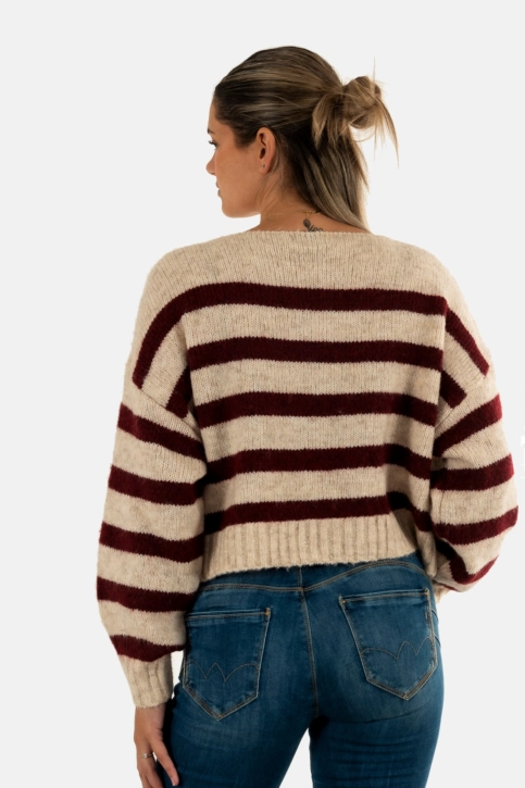 Pull hiver only aya birch syrah melange
