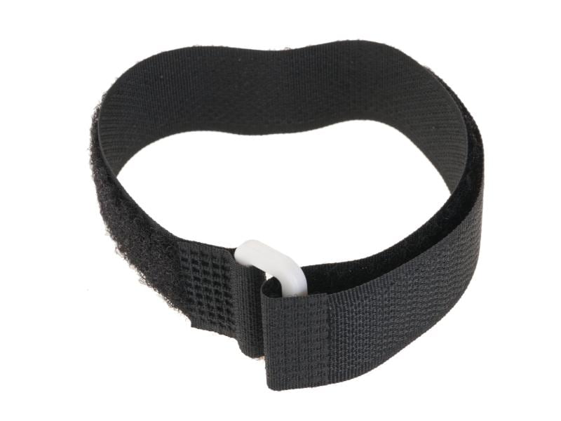 FASTECH Schlaufenband FAST-VSTRAP 20 x 300 mm, Schwarz Klettverschlussgurt