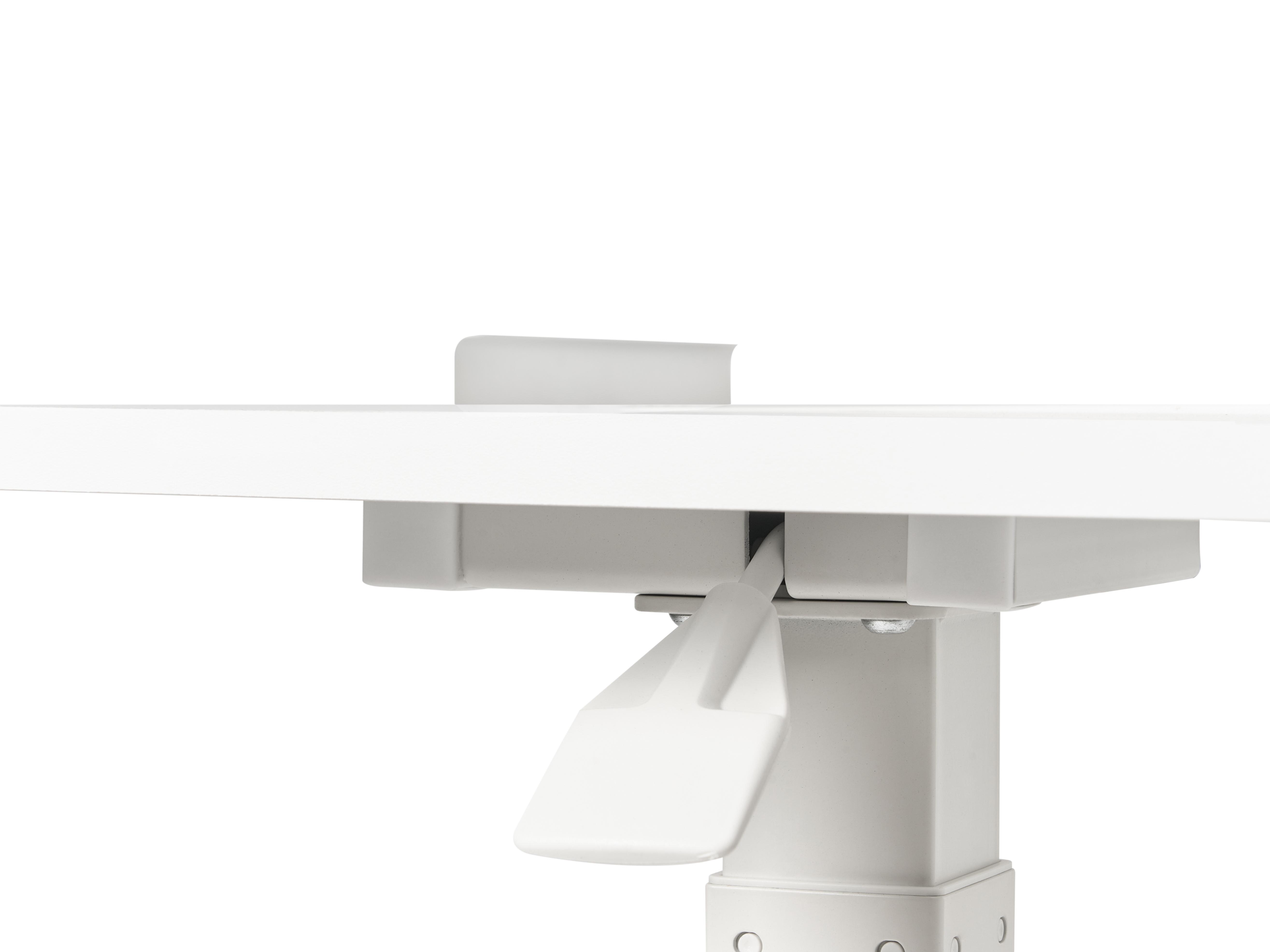 Handmatig verstelbare laptopstandaard SCHOLA Wit 70 cm 40 cm