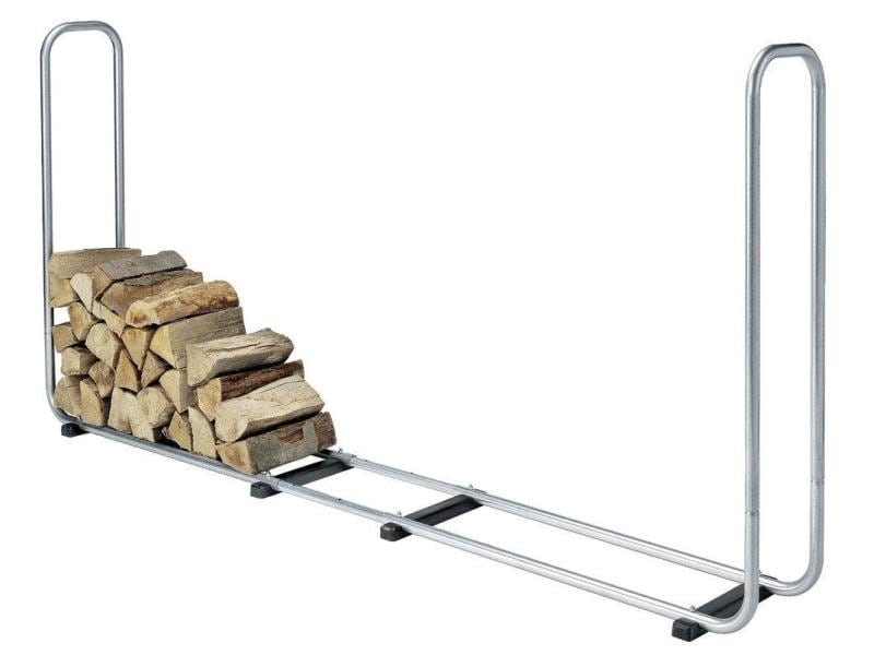Wolfcraft Stapelhilfe für Brennholz Ausziehbare Stapelhilfe