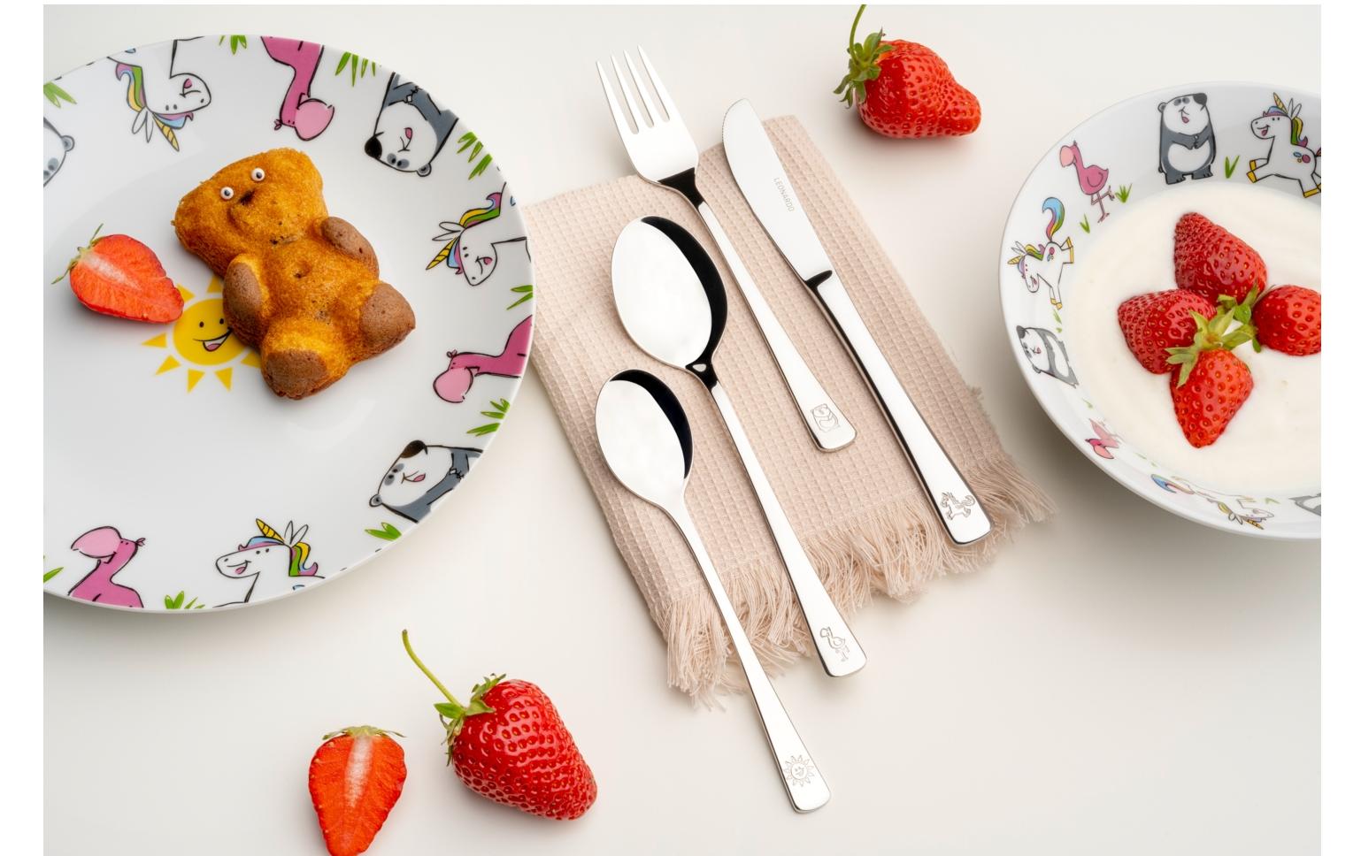 Kinderbesteckset Bambini 4-teilig4-teiliges Kinderbesteckset