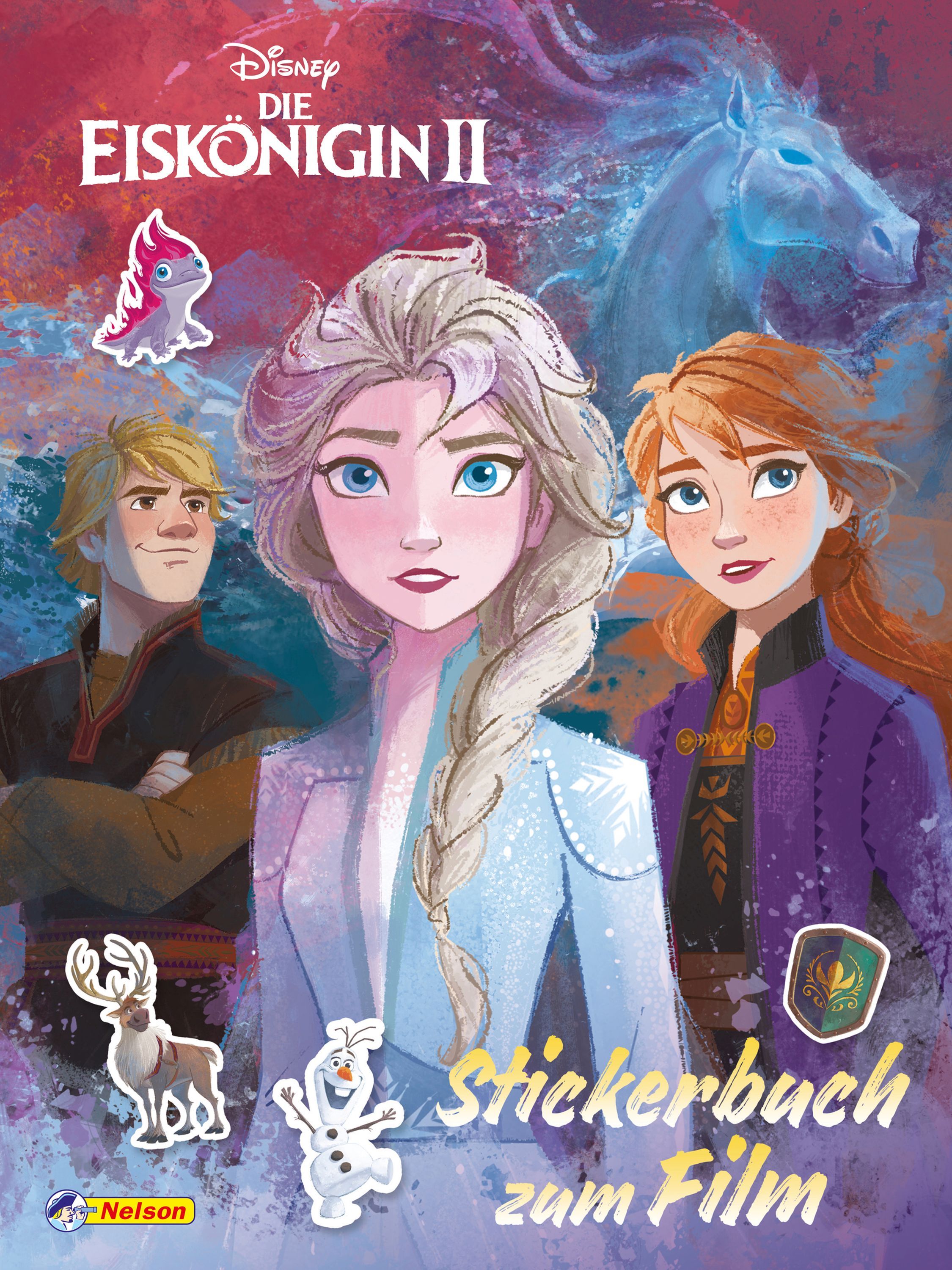 FROZEN 2 Stickerbuch zum Film