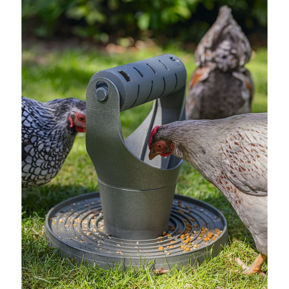 Mangeoire tournante • pour poules • plastique recyclé
