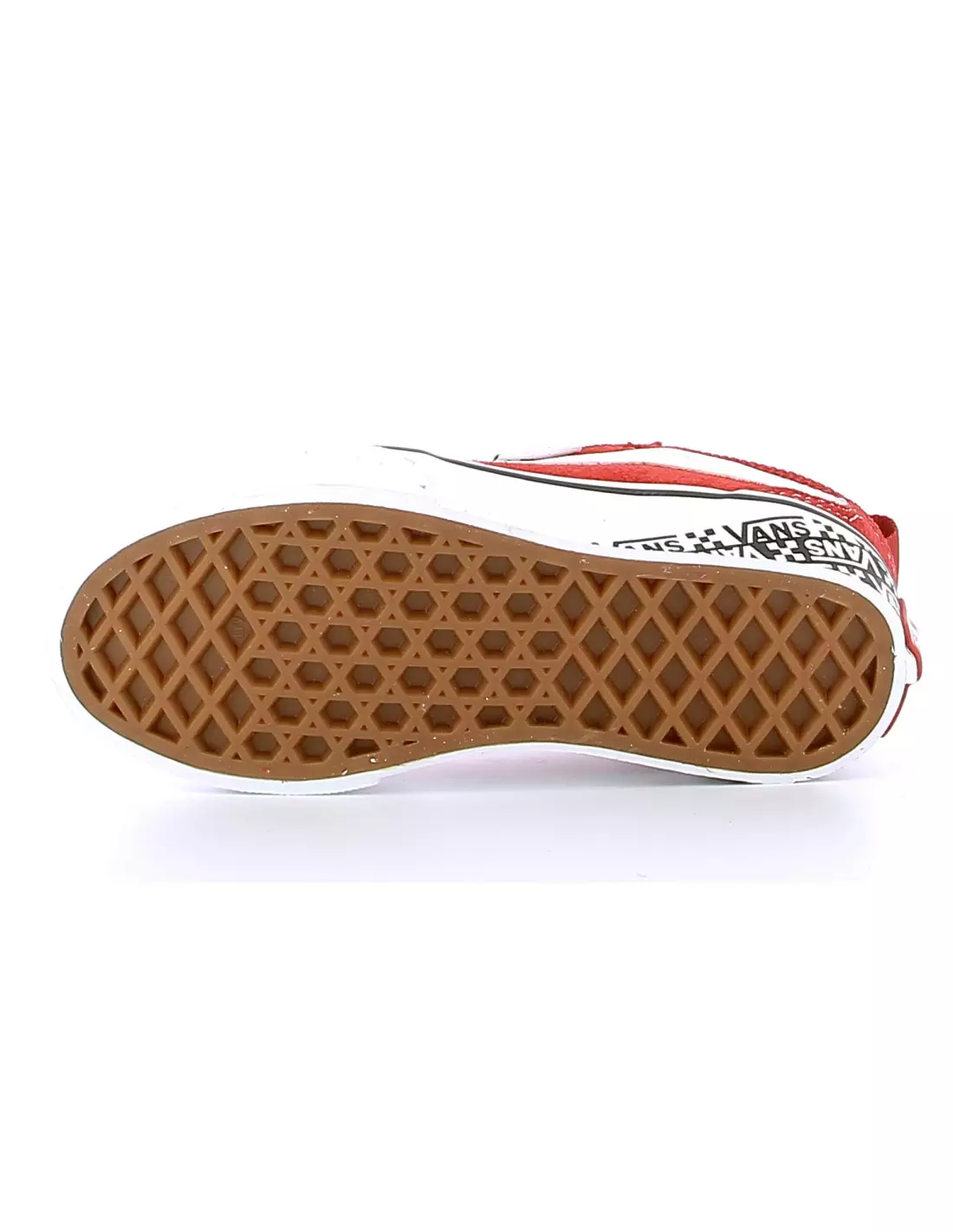 VANS FILMORE SIDEWALL SUEDE - Baskets Rouge