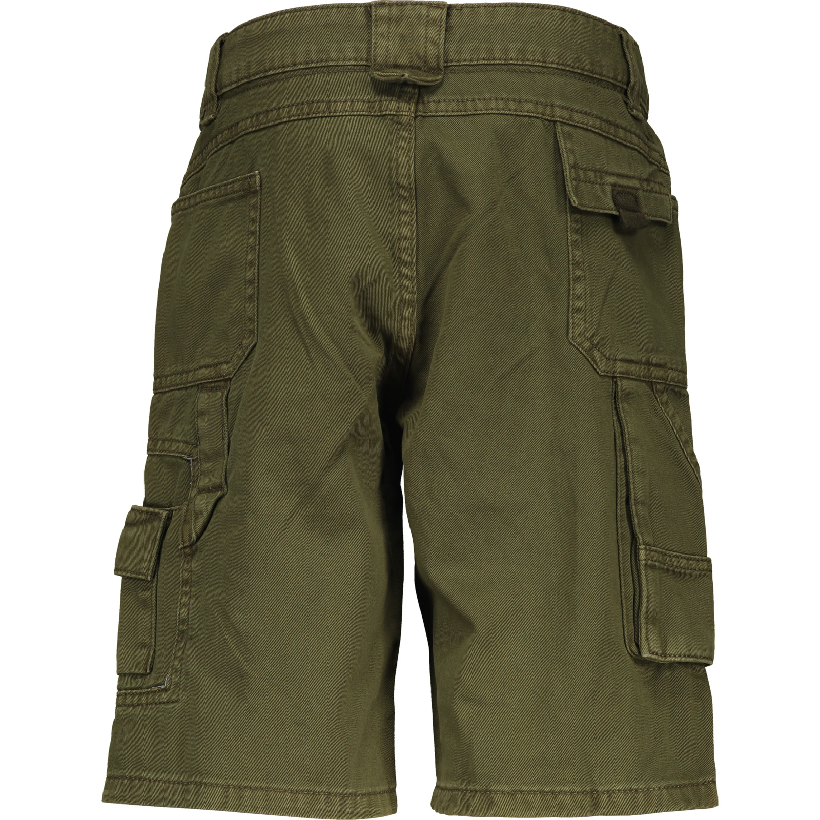 Sherpa Kinder-Shorts Jong olive