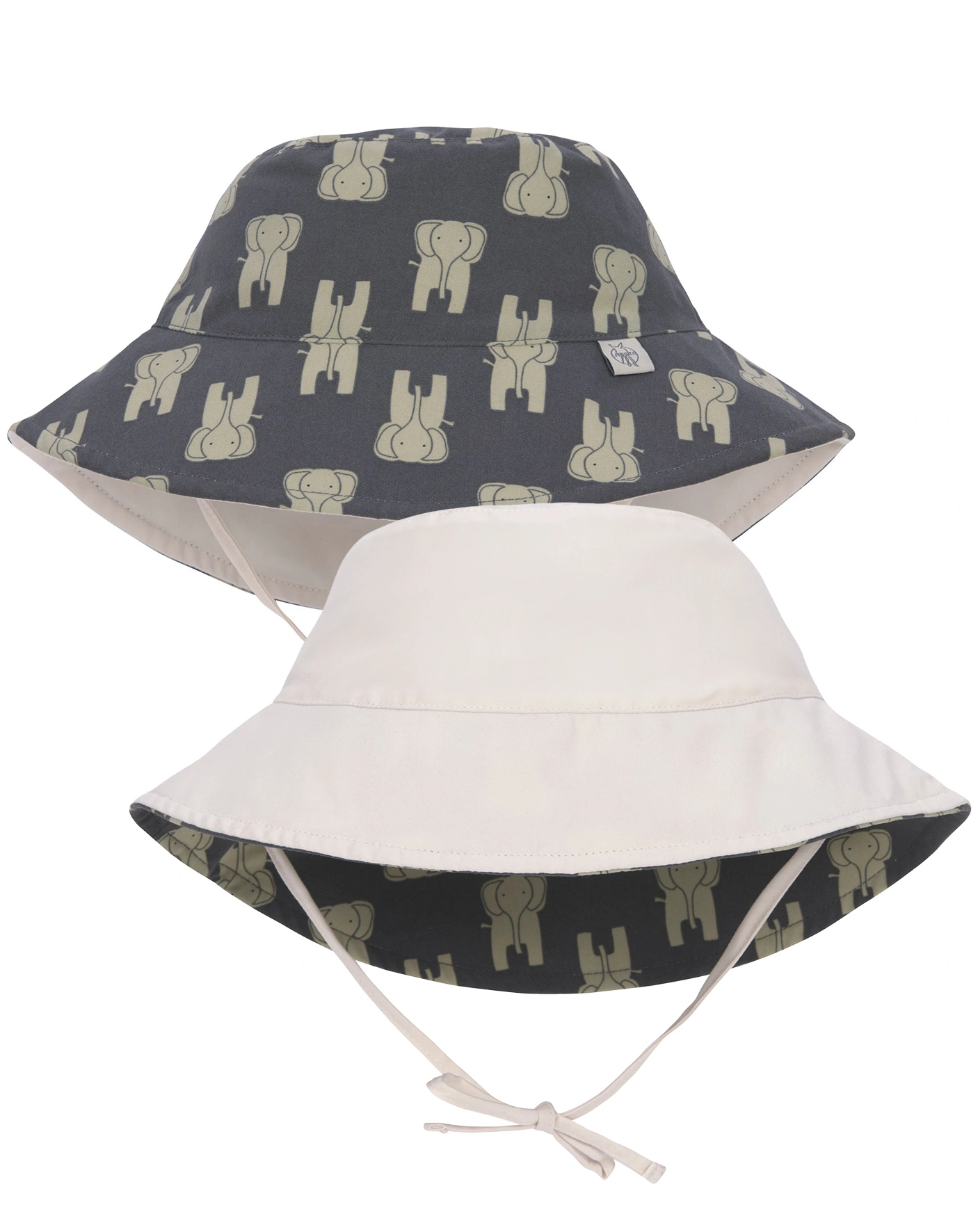 Wendehut ELEPHANT mit Nackenschutz in dark grey
