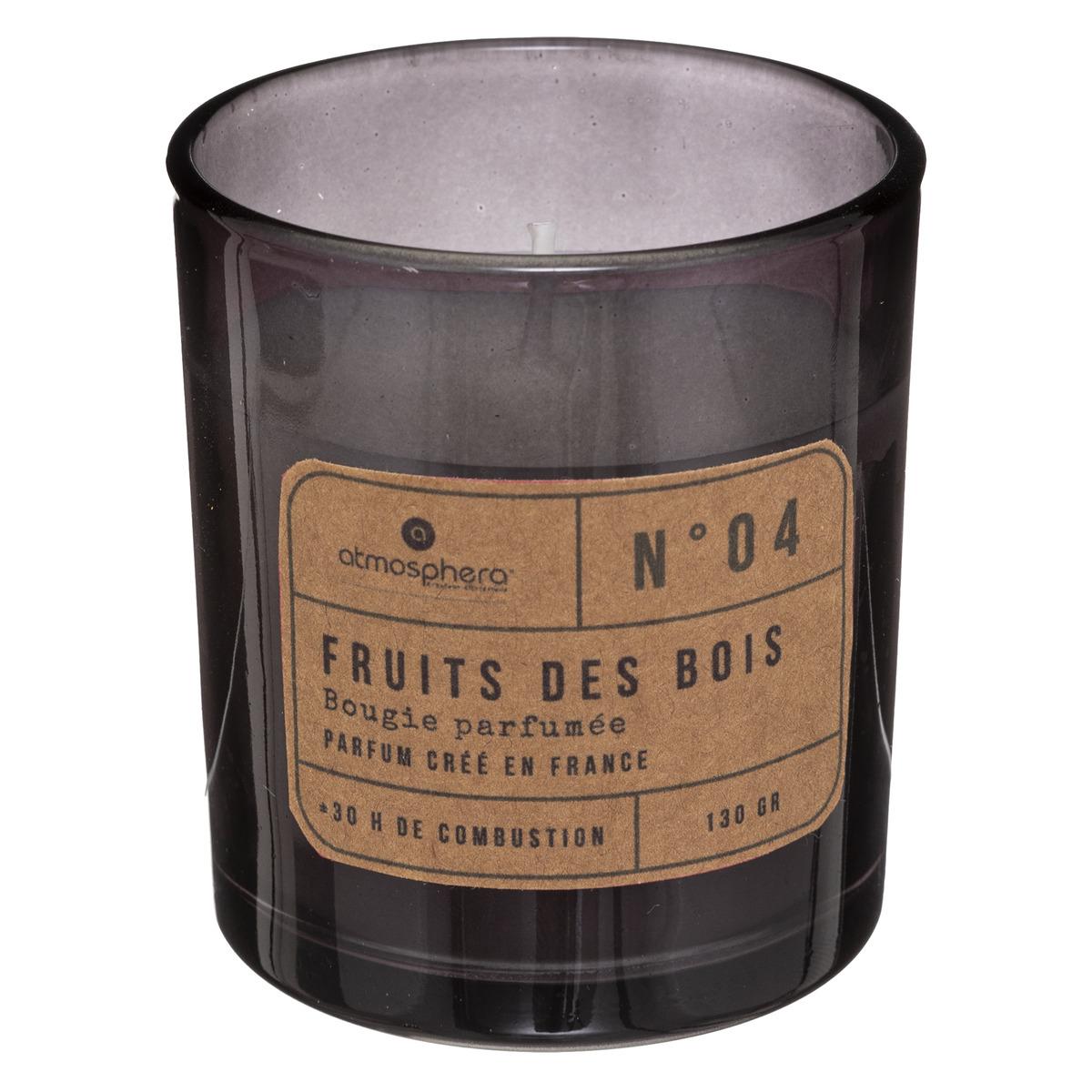 BOUGIE PARFUMEE VERRE ANTI ODEUR MAISON 130G