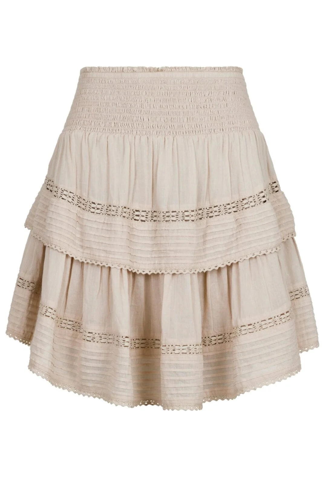Neo Noir Kenia S Voile Skirt sand