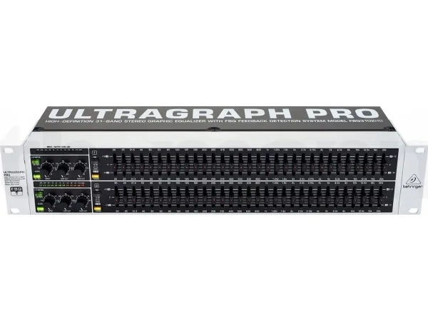 Behringer FBQ3102HD - Grafisk equalizer
