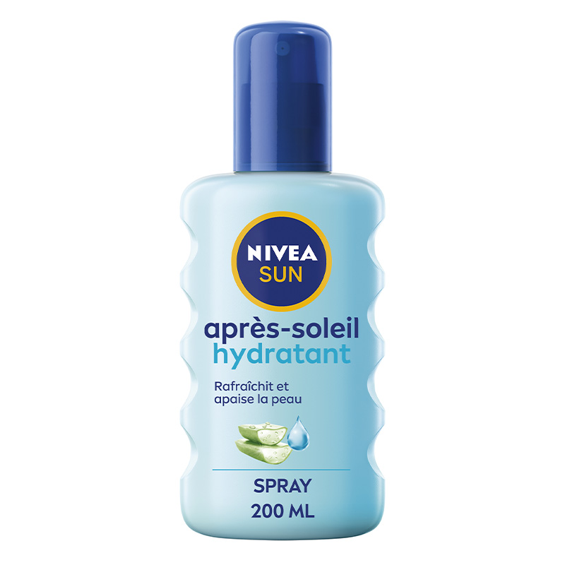 Spray après-soleil hydratant rafraîchissant - Aloe vera - Corps - 200 ml