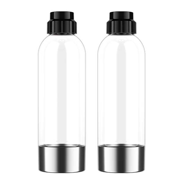 2 bouteilles 1 L pour machine à gazéifier Aquabella Naturamix
