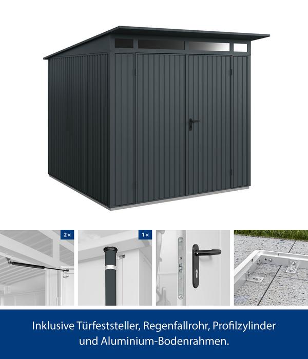 Hörmann Berry-Gerätehaus Classic-P Typ 2,