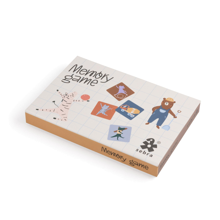 Sebra Builders Teeny Toes Memory Game spel