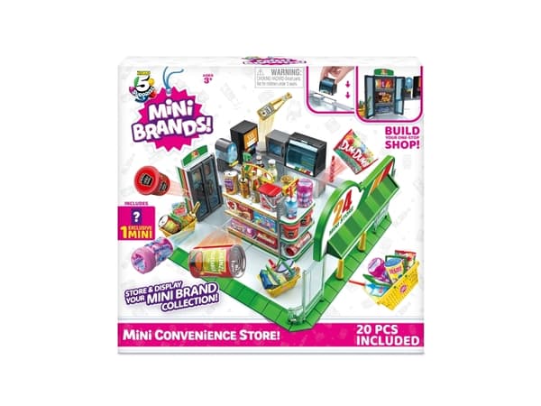 ZURU Mini Brands Convenience Store, Shopping, 3 år, Flerfarget, Plast